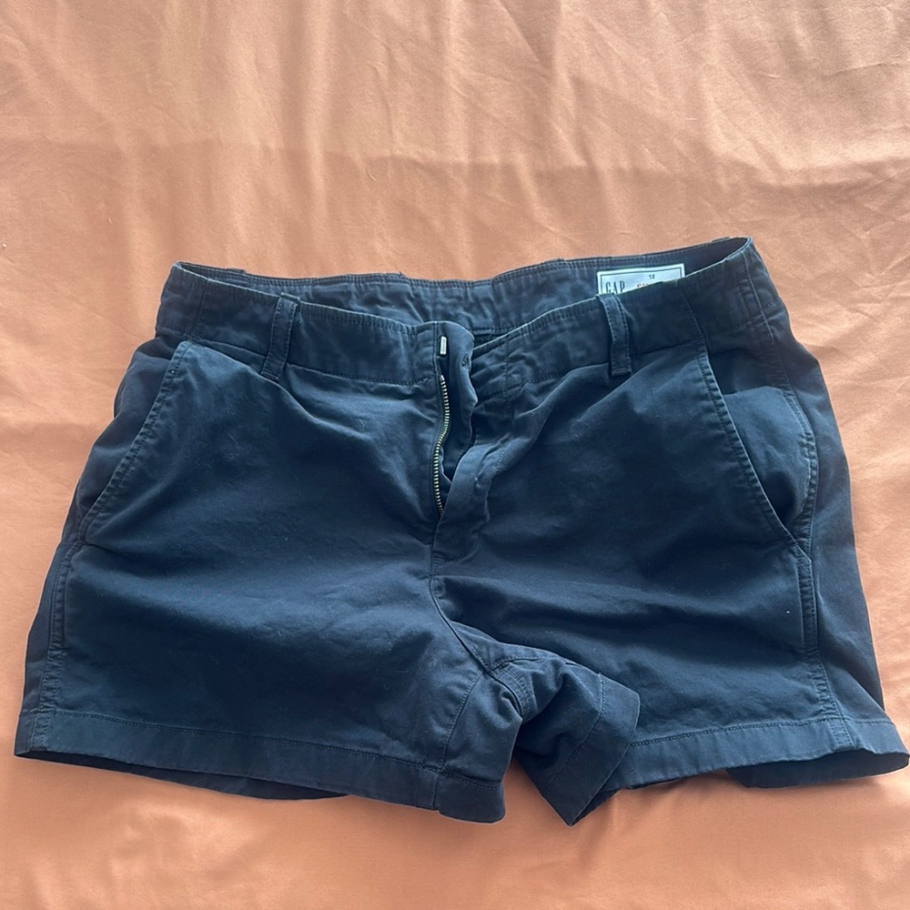 GAP Navy Women's Casual Chino Shorts